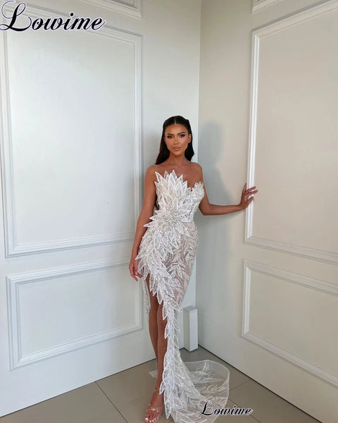 Special Newest Sparkly Prom Dresses Sweetheart Mermaid Evening Party Dresses For Wedding Guests Designed Gowns Vestidos De Gala